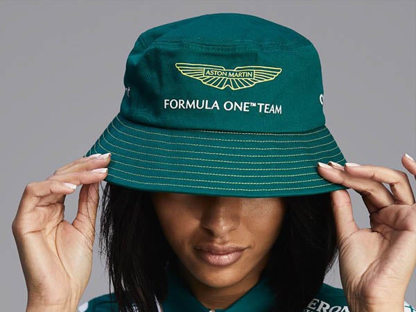 F1 GREEN BUCKET HAT