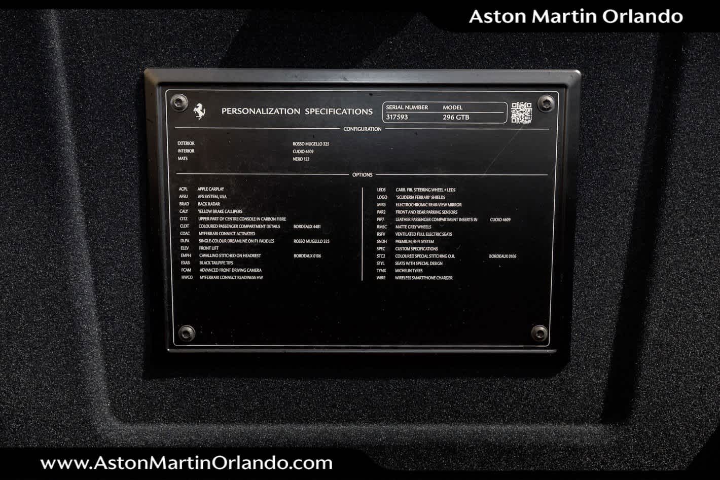 2025 Ferrari 296 GTB Coupe