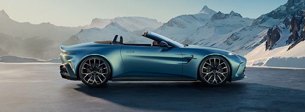 Buy a new Aston Martin Vantage Roadster with a sleek aerodynamic design and handcrafted luxury details