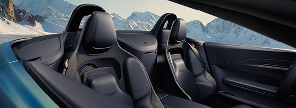 Aston Martin Vantage Roadster equipped with advanced safety and precision control systems